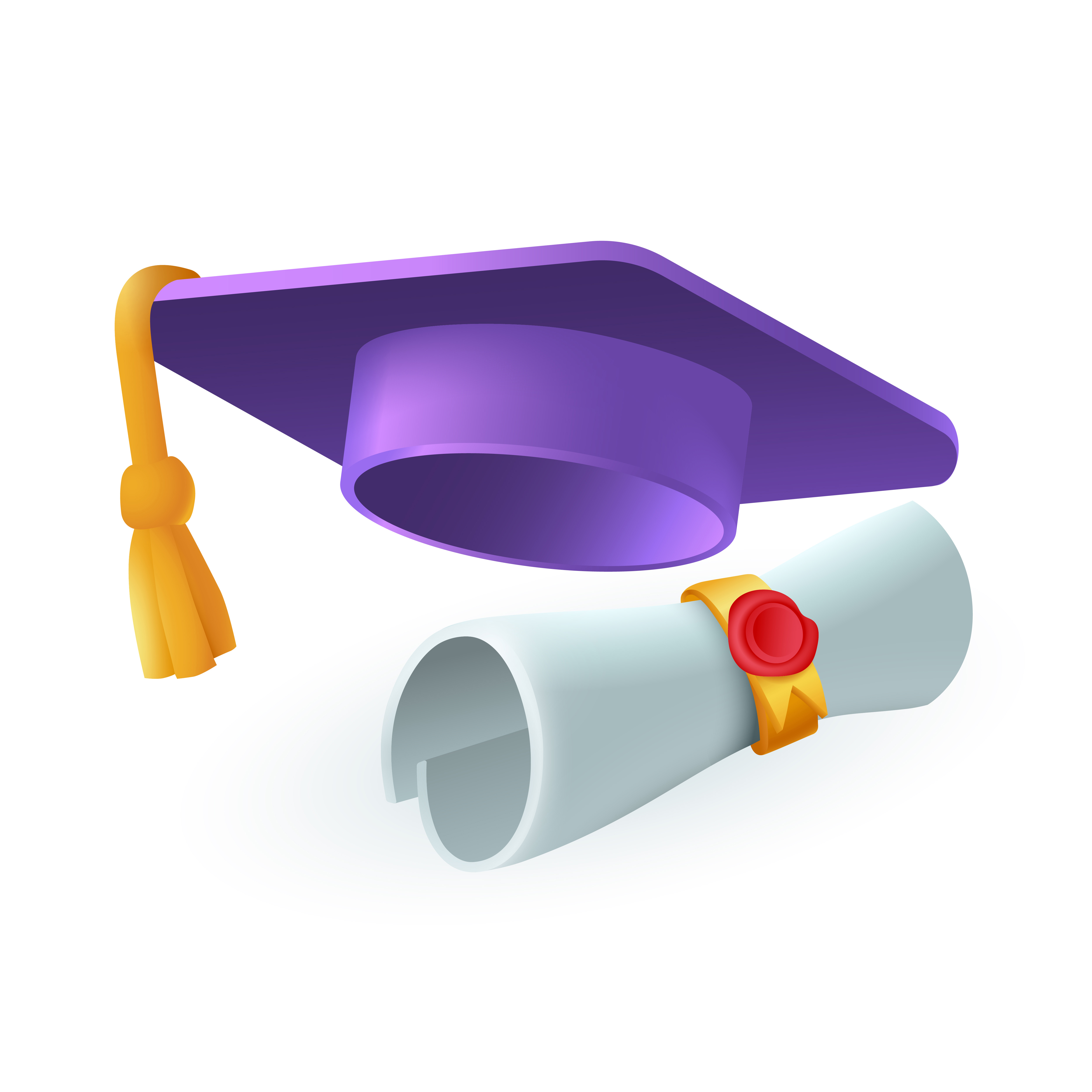 Toque universitaire et diplôme